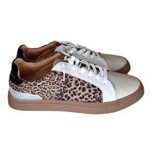 DV Dolce Vita Women's Abigale Sneaker Leopard Sz 9.5